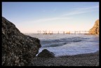passerella tra le roccie