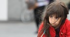 copenhagen, bambina che gioca