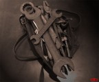 Tools in grey