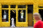 Fiocchetti gialli in Portobello Road
