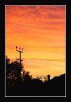sunset of fire