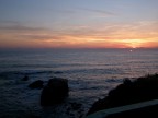 Tramonto dagli scogli Oremus