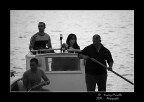 Scortata da pescatori del luogo!