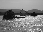 relitto nei pressi di Tavolara (Sardegna)