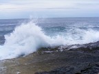 Onde che si infrangono sugli scogli, Premantura - Croazia