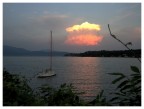 Alba nel golfo di Sal