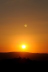 Tramonto "catturato" in Umbria.