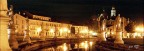 panoramica di prato della valle con sfondo di Santa Giustina