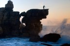 Il pescatore sull'onda