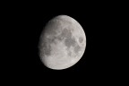 ... ma un bel telescopio per fotografare corpi celesti meno banali... :D

Nel frattempo mi accontento del mio 70-300, e vi sottopongo questo crop di una foto alla luna pochi giorni fa...

Dati di scatto: Canon 70-300 IS USM @ 300 - 1/100s - f/6.3 - ISO 100 - Mano libera

Critiche, commenti e suggerimenti ben accetti...