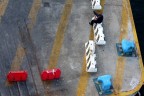 attesa al porto