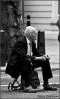 Old Man while smoking his Pipe...