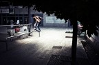 Qualche scatto di prova con lo skate