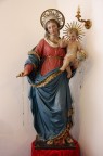 Come da titolo le donne del paese mi hanno chiesto una foto della madonna che  in chiesa da mettere in un santino per la festa (giusto giusto una settimana prima... oggi era da dare in tipografia...)
Cos un po' "di corsa" ho tirato fuori questa... che ne pensate?
Consigli e critiche sempre ben accetti... ;)