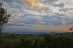 veduta da Mosciano (AP) del Gran Sasso