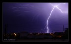 Fulmine appena scattato da casa mia...
