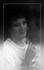 15/04/1981-Abbazia di Farfa (RI) Edmonda Aldini, attrice di teatro e cantante, servizio fotografico realizzato per contodella rai.