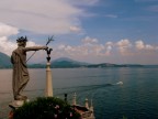 Vista del Lago Maggiore dall'isola Bella