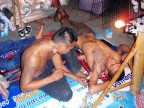 Tatuatori in Bangkok in zona Khaosan Road.