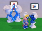 Puffi alla mostra