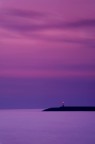 tramonto sul porto di carrara