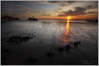 Casone al tramonto