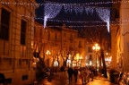 Caserta illuminata dalle luci natalizie