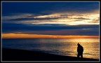 Ombre nel tramonto