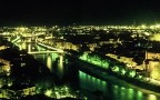 Veduta dell'Adige by night