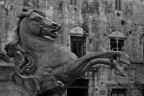 Particolare della fontana di Piazza Archimede in Siracusa