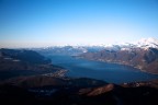 la vista dal monte Leama