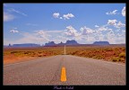 Tipica Strada del South West, dove passa una macchina ogni ora.