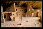 Particolare della Kivas , stanze scavate nel sottusuolo adibite a riti religiosi.
Mesa Verde Natl. Park.