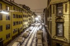 Dalla finestra del 2 piano dello stabile in Malzstrae, Sdstadt (Wuppertal, NRW, Germania) dove io disperatamente risiedo.

1am, dopo un altra dannata nevicata.