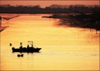 Pescando al crepuscolo