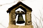 Foto di un vecchio campanile