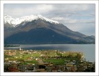 Sembra un paesaggio norvegese...ma  il lago di Como