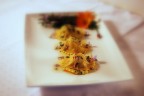 Ravioli, fiori e sapori