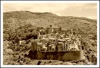 S. Gregorio da Sassola ed il suo Castello - Effetto seppia S. Gregorio da Sassola ed il suo Castello - Effetto seppia