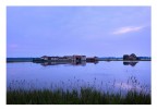 Tramonto sulla risaia