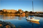 Capodimonte, lago di Bolsena, luce del tramonto