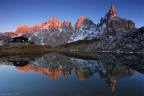 Ultima luce sulle Pale di San Martino Ultima luce sulle Pale di San Martino