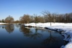 lago del campo da gol di Modena