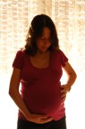 Dovevo cercare di riprendere l'attimo di complicit fra la futura mamma ed il pancione, non  potevo soffermarmi troppo sui parametri della fotocamera.