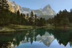 Lago blu: Cervino