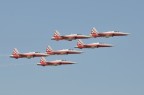 Pattuglia acrobatica Svizzera - "Patrouille Suisse"
Manifestazione aerea Rivolto (UD) 11-12/09/2010
Cinquantesimo anniversario della Pattuglia Acrobatica Nazionale
Frecce Tricolori