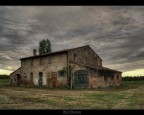 una casa abandonata ...