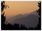 tramonto in cornice