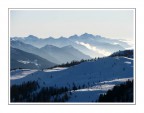 Verso Campiglio dopo una giornata di sci