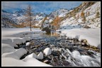 Prima neve al Pian del Valasco
